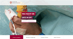 Desktop Screenshot of marienkrankenhaus.org